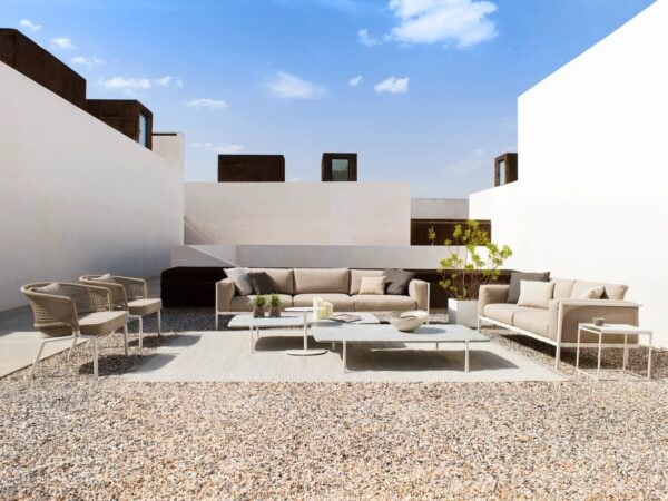 Lounge Gartensessel aus Seil mit Armlehnen | TRIBÙ | CTR - Image 4