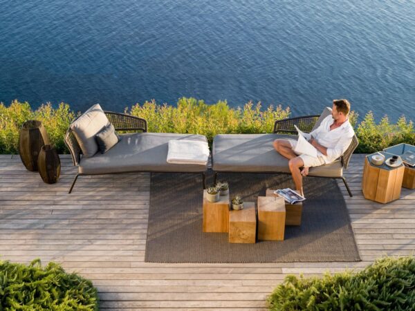 Sechseck- Garten-Beistelltisch | TRIBÙ | Hexagon - Image 3