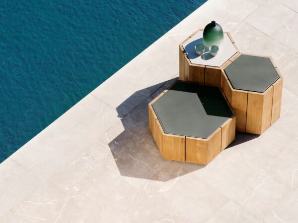 Sechseck- Garten-Beistelltisch | TRIBÙ | Hexagon - Image 4