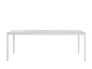 Rechteckiger Gartentisch aus Keramik | TRIBÙ | Illum