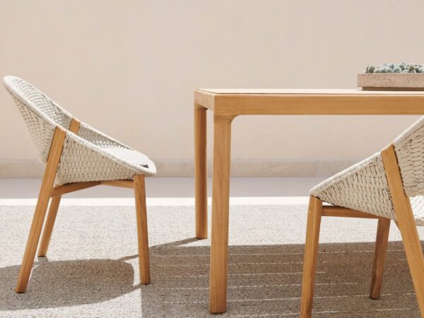Esstisch aus Teakholz | TRIBÙ | Illum - Image 3