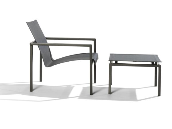 Lounge Gartensessel aus Batyline® mit Armlehnen | TRIBÙ | Natal Alu - Image 2