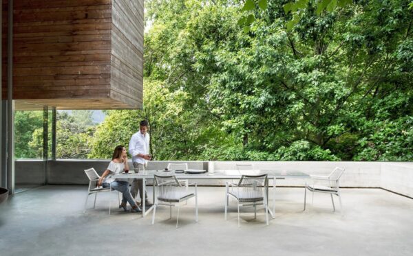Gartenstuhl aus Canax® mit Armlehnen | TRIBÙ | Nodi - Image 14