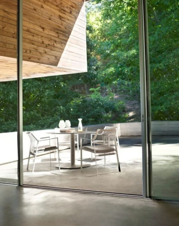 Gartenstuhl aus Canax® mit Armlehnen | TRIBÙ | Nodi - Image 9
