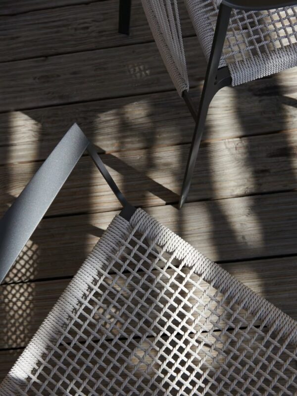 Gartenstuhl aus Canax® mit Armlehnen | TRIBÙ | Nodi - Image 7