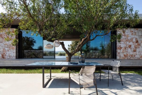 Gartenstuhl aus Canax® mit Armlehnen | TRIBÙ | Nodi - Image 10