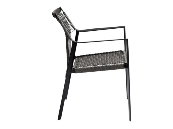 Gartenstuhl aus Canax® mit Armlehnen | TRIBÙ | Nodi - Image 2
