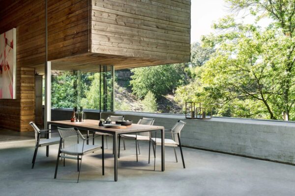 Gartenstuhl aus Canax® mit Armlehnen | TRIBÙ | Nodi - Image 13