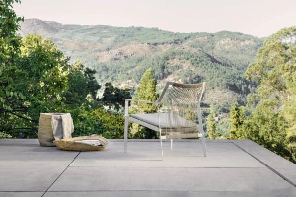 Lounge Gartensessel aus Canax® mit Armlehnen | TRIBÙ | Nodi - Image 11