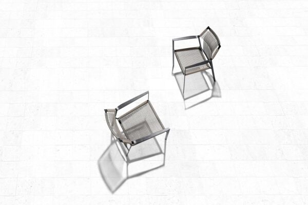 Lounge Gartensessel aus Canax® mit Armlehnen | TRIBÙ | Nodi - Image 15
