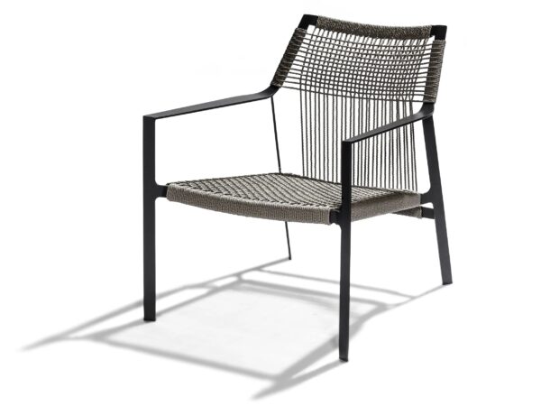 Lounge Gartensessel aus Canax® mit Armlehnen | TRIBÙ | Nodi - Image 4