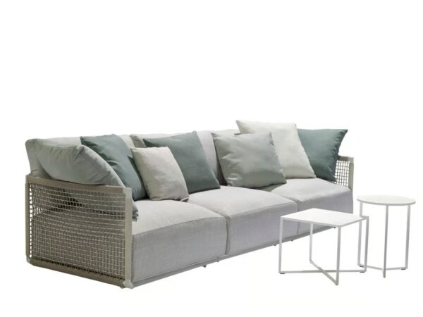 3-Sitzer Gartensofa aus Stoff | TRIBÙ | Nodi