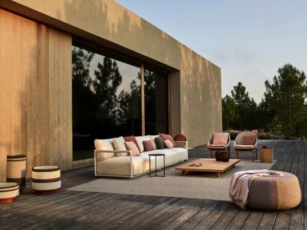 3-Sitzer Gartensofa aus Stoff | TRIBÙ | Nodi - Image 5