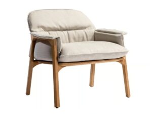 Loungesessel aus Stoff mit Armlehnen | TRIBÙ | Nomad