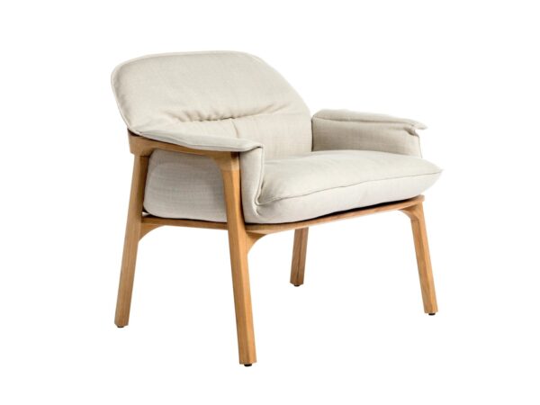 Loungesessel aus Stoff mit Armlehnen | TRIBÙ | Nomad - Image 3