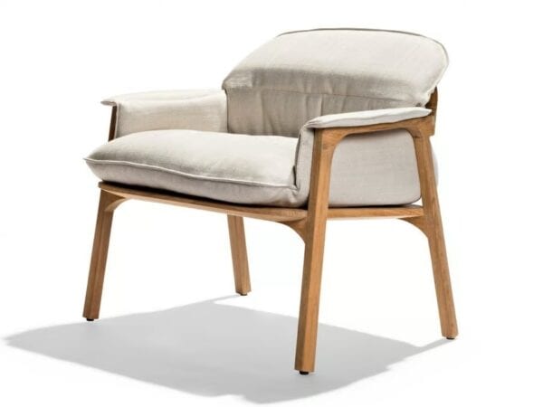 Loungesessel aus Stoff mit Armlehnen | TRIBÙ | Nomad - Image 2