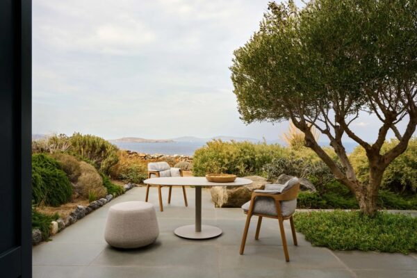 Gartenstuhl aus Teakholz mit Armlehnen | TRIBÙ | Nomad - Image 3