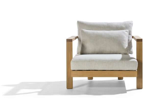 Gartensessel aus Stoff mit Armlehnen | TRIBÙ | Pure - Image 2