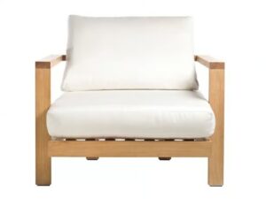 Gartensessel aus Stoff mit Armlehnen | TRIBÙ | Pure