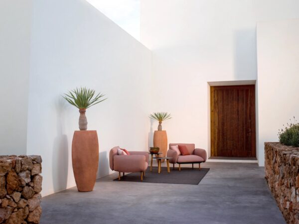 Modulares Garten Ecksofa aus Stoff | TRIBÙ | Senja - Image 9