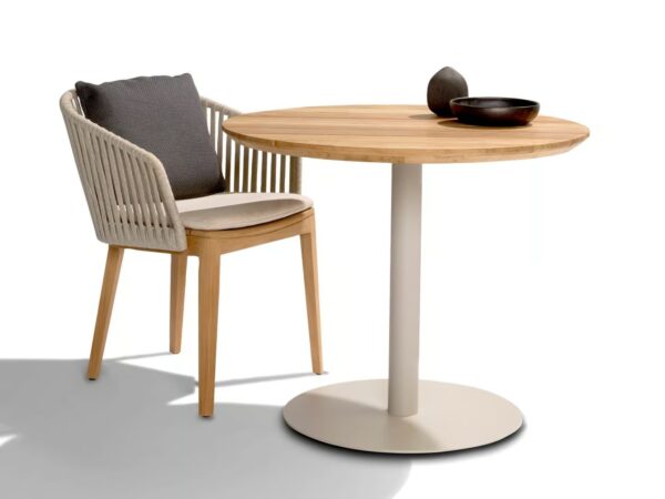 Runder Gartentisch aus Teakholz | TRIBÙ | T-Table - Image 3