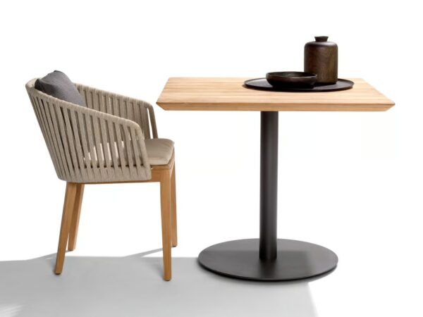 Quadratischer Gartentisch aus Teakholz | TRIBÙ | T-Table - Image 2