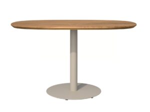 Ovaler Gartentisch aus Teakholz | TRIBÙ | T-Table