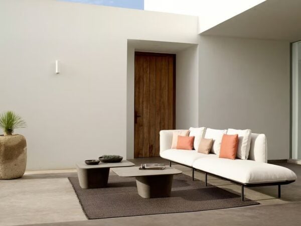 Quadratischer Couchtisch aus Leichtbeton | TRIBÙ | Tao - Image 5