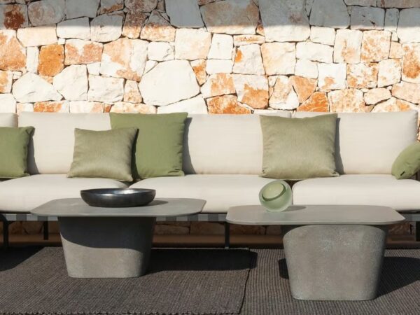 Quadratischer Couchtisch aus Leichtbeton | TRIBÙ | Tao - Image 6