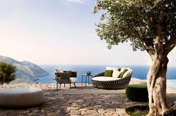 Gartensessel aus Stoff mit Armlehnen | TRIBÙ | Tosca - Image 15
