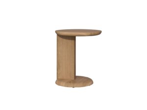 Runder niedriger Garten-Beistelltisch aus Teakholz | TRIBÙ | Amanu