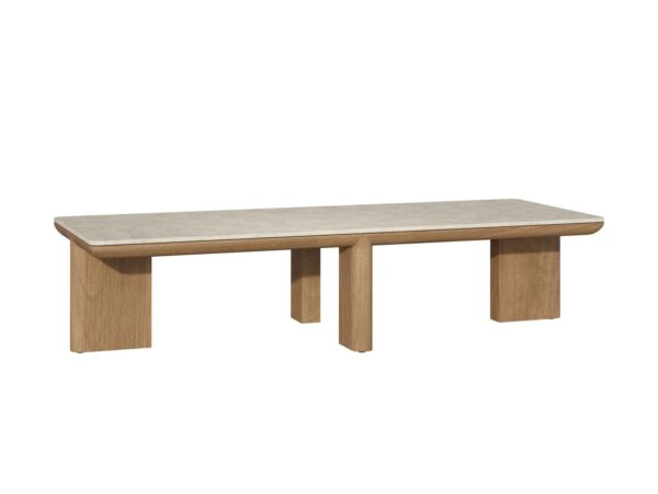 Rechteckiger Couchtisch aus Teakholz | TRIBÙ | Amanu - Image 2