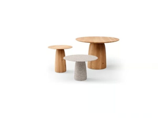 Runder Garten-Beistelltisch aus Terrazzo | TRIBÙ | Dunes - Image 3