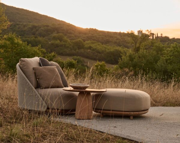 Garten-Beistelltisch aus Teakholz | TRIBÙ | Dunes - Image 2