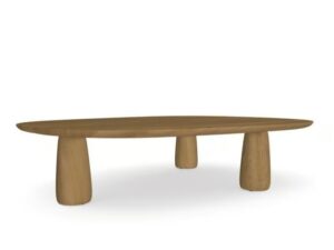 Garten-Beistelltisch aus Teakholz | TRIBÙ | Dunes