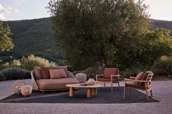 Garten-Beistelltisch aus Teakholz | TRIBÙ | Dunes - Image 4