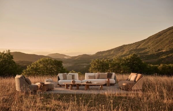 3-Sitzer Gartensofa aus Teakholz | TRIBÙ | Elio - Image 3