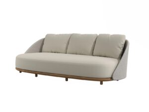 3-Sitzer Gartensofa aus Teakholz | TRIBÙ | Elio