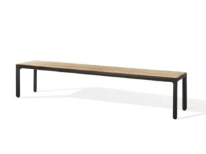 Gartenbank aus Teakholz | TRIBÙ | Illum