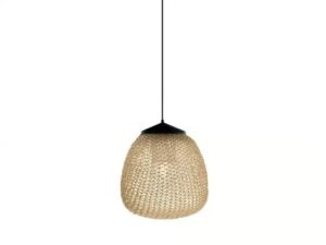 Handgearbeitete Pendelleuchte aus Polyethylen | TRIBÙ | Monsieur Tricot