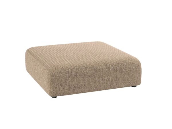 Quadratische Sitzpuff aus Stoff | TRIBÙ
