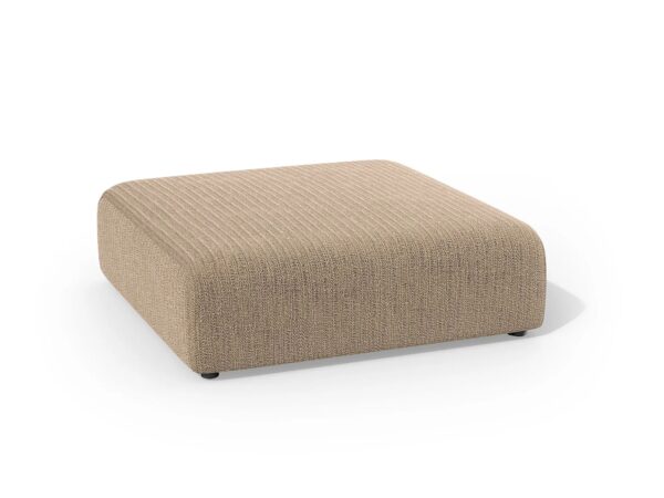 Quadratische Sitzpuff aus Stoff | TRIBÙ - Image 2