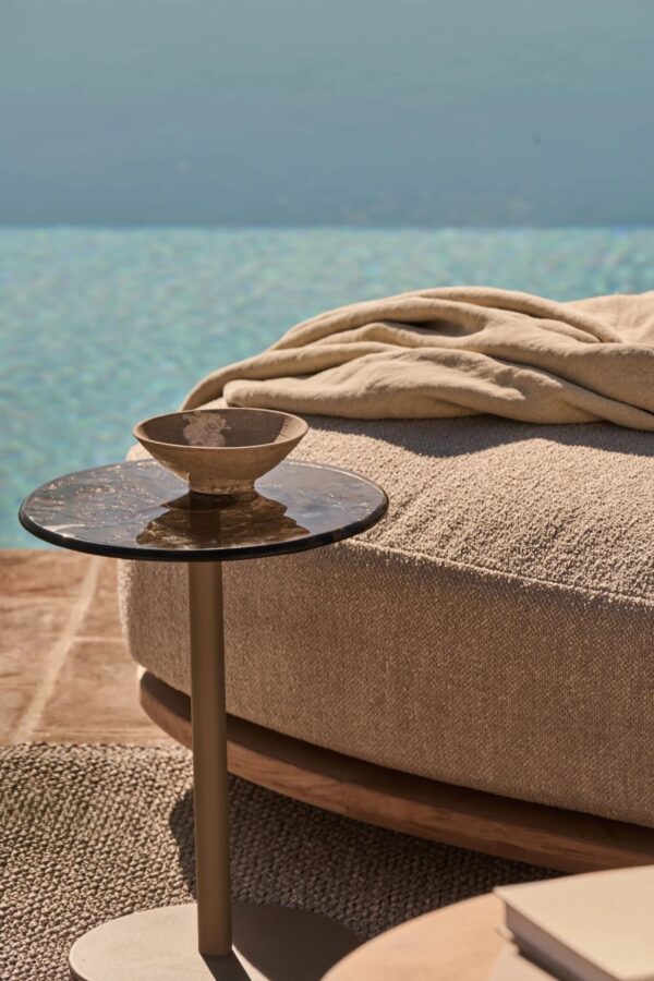 Garten-Beistelltisch aus Aluminium  Ø 32 cm | TRIBÙ | Mare - Image 5