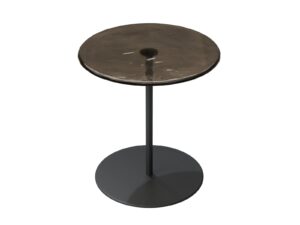 Garten-Beistelltisch aus Aluminium  Ø 32 cm | TRIBÙ | Mare