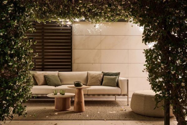 3-Sitzer Sofa aus Aluminium | TRIBÙ | Natal Alu - Image 4