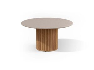 Runder Tisch aus Teakholz | TRIBÙ | Otto