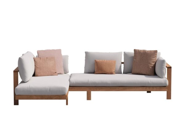 Garten Anbausofa aus Stoff | TRIBÙ | Pure