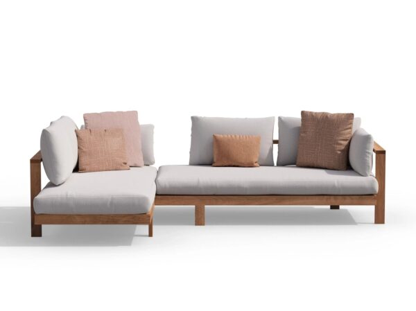 Garten Anbausofa aus Stoff | TRIBÙ | Pure - Image 2