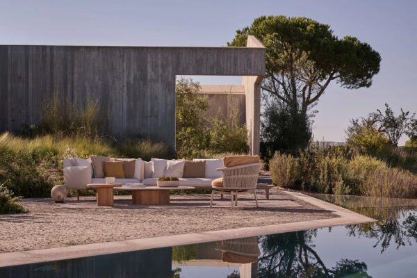 Gartensessel aus Aluminium mit Armlehnen | TRIBÙ | Senja - Image 11
