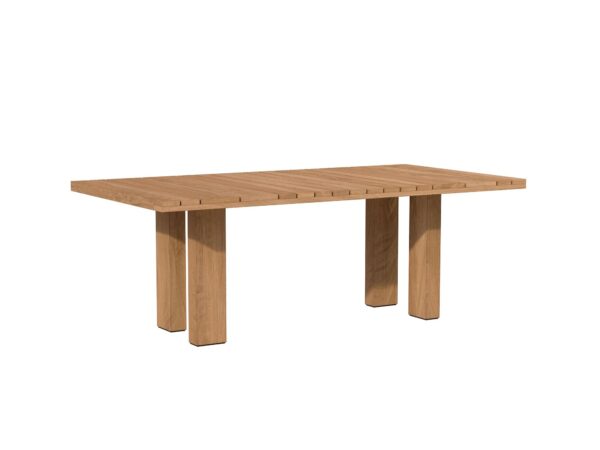 Rechteckiger Tisch aus Teakholz | TRIBÙ | Suro